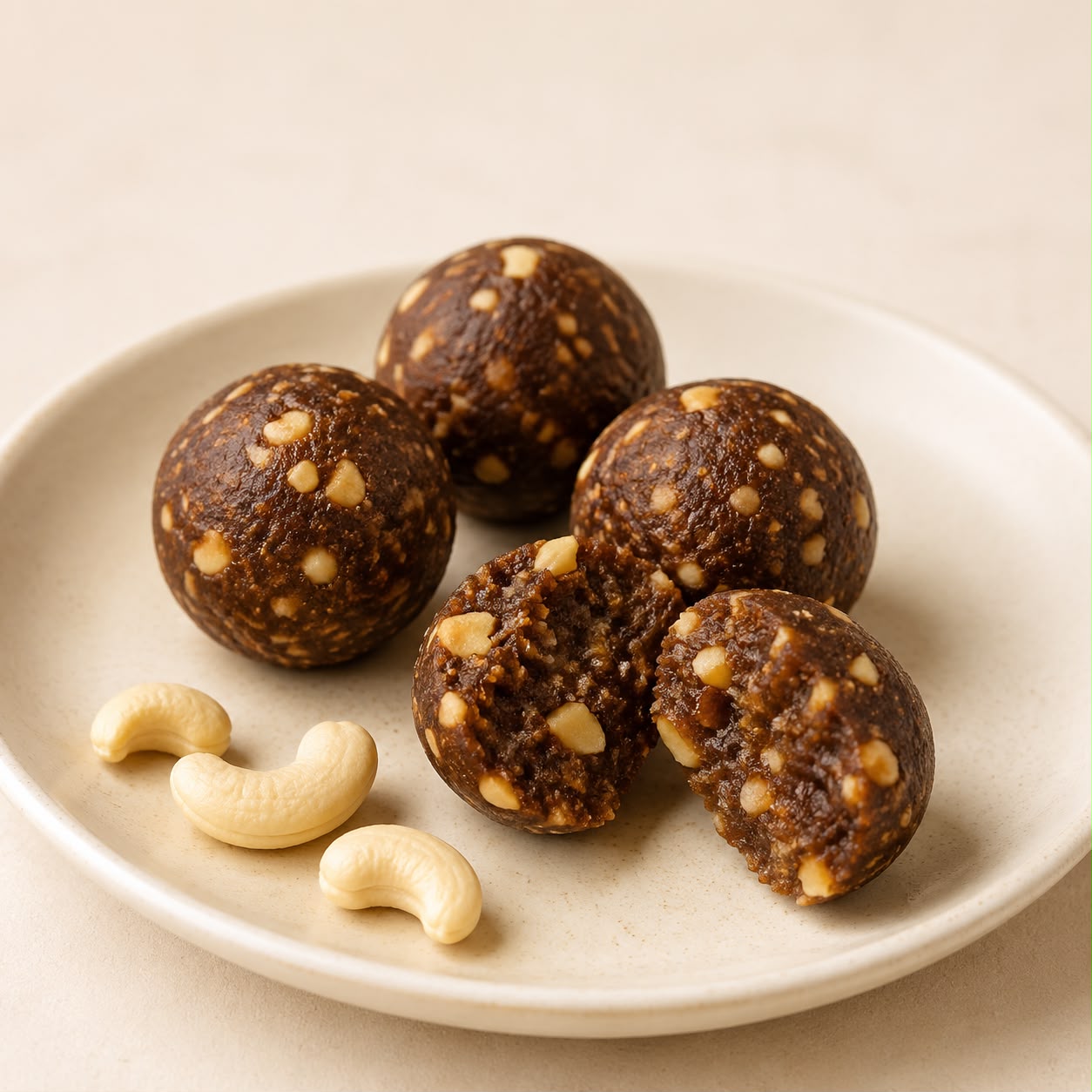 Cashew Date Laddoo