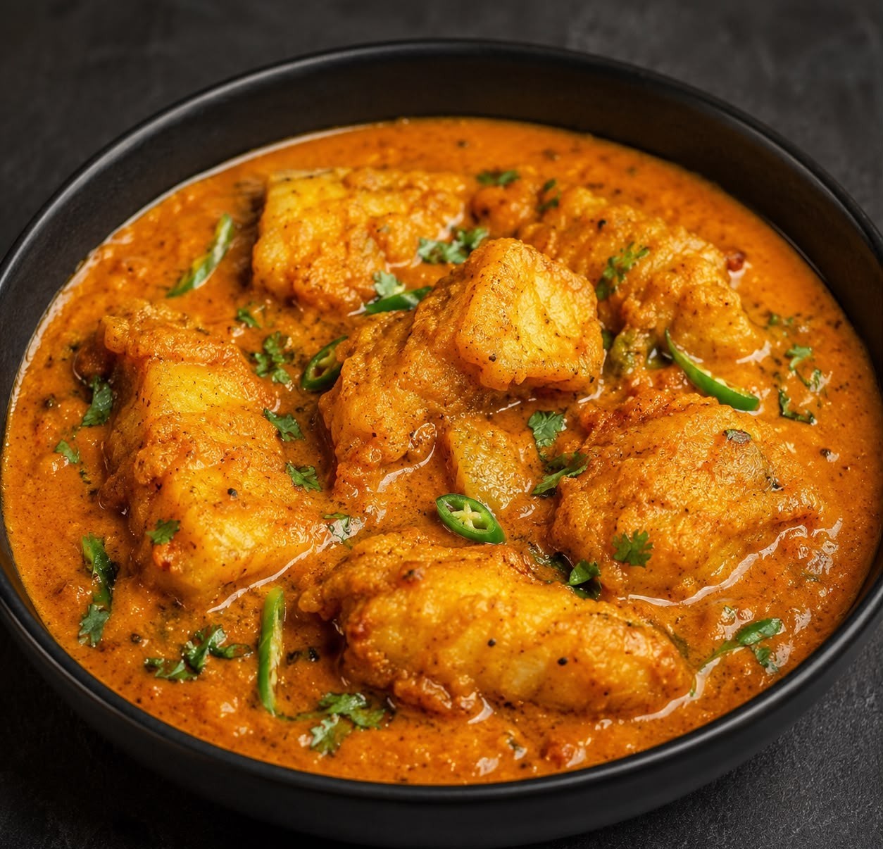Fish Amritsari Gravy