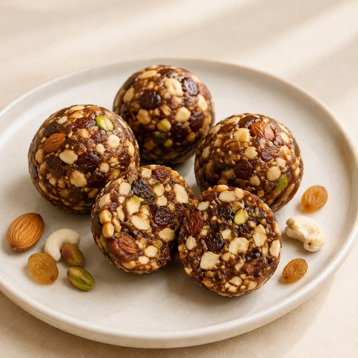 Mixed Dry Fruit Laddoo