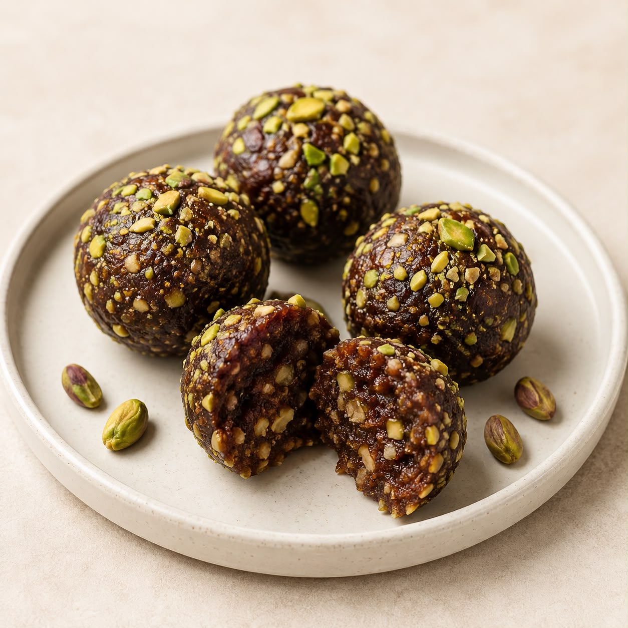 Pistachio Date Laddoo