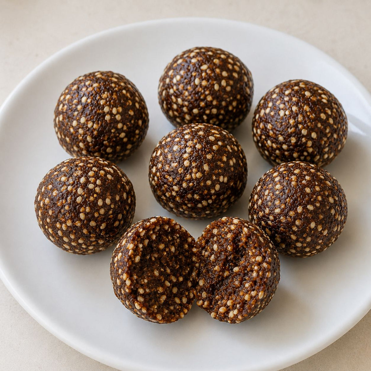 Sesame Date Laddoo